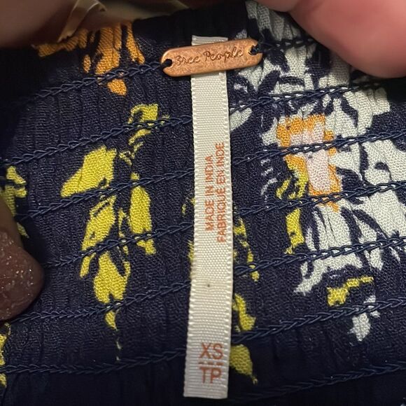 free people short blouse size xs‎. - Picture 7 of 14